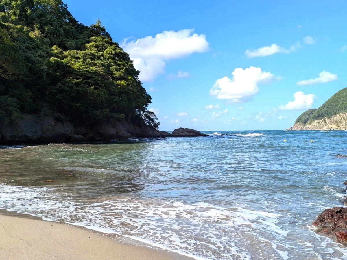 庵蛇浜（現地にて撮影）