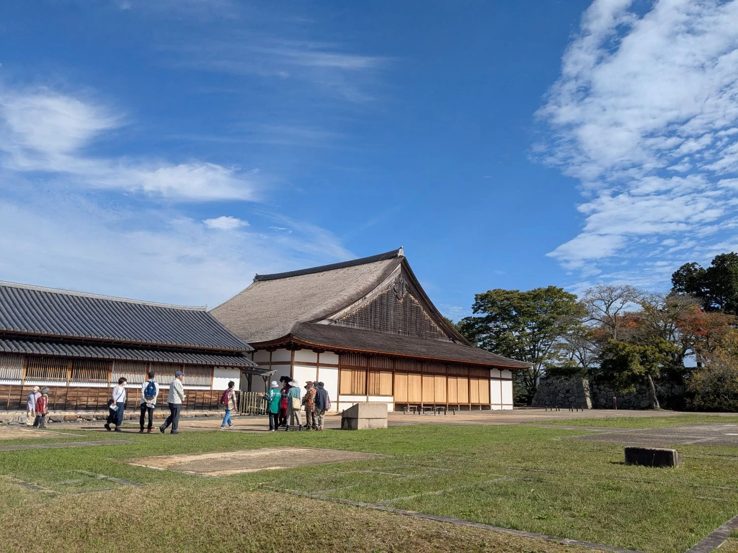篠山城大書院(現地にて撮影)