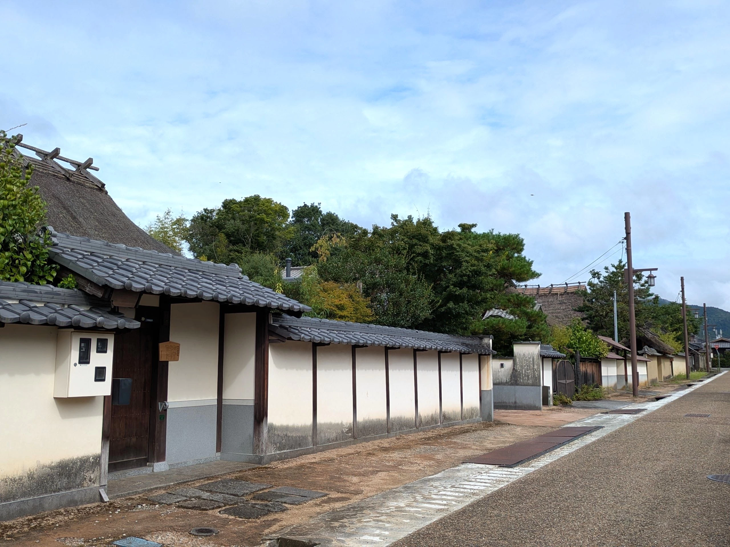 御徒士町武家屋敷群(現地にて撮影)