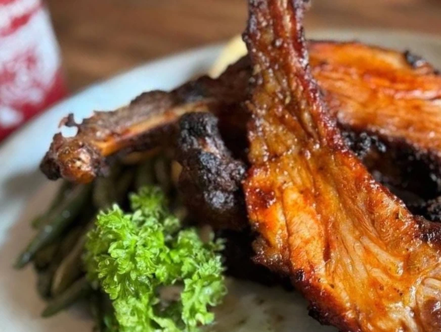 アメリカンBBQスペアリブプレート400g