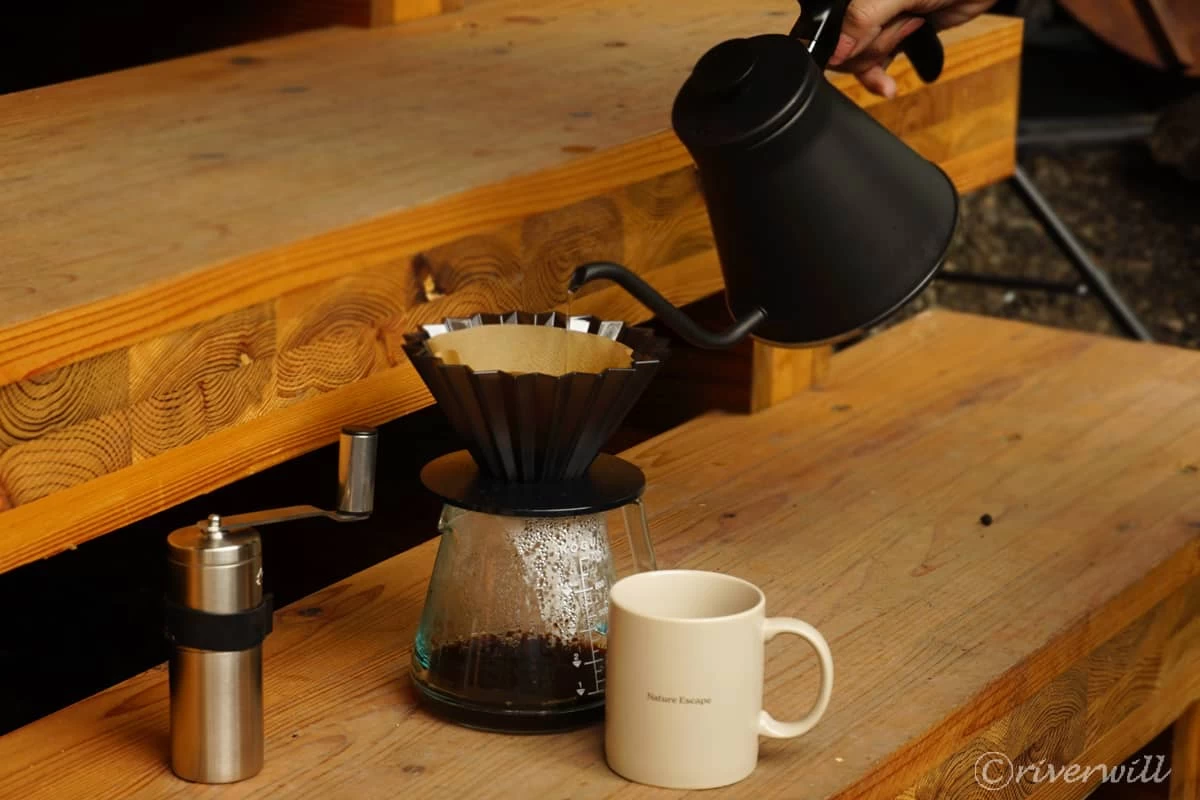 挽きたて・淹れたてでコーヒーブレイク