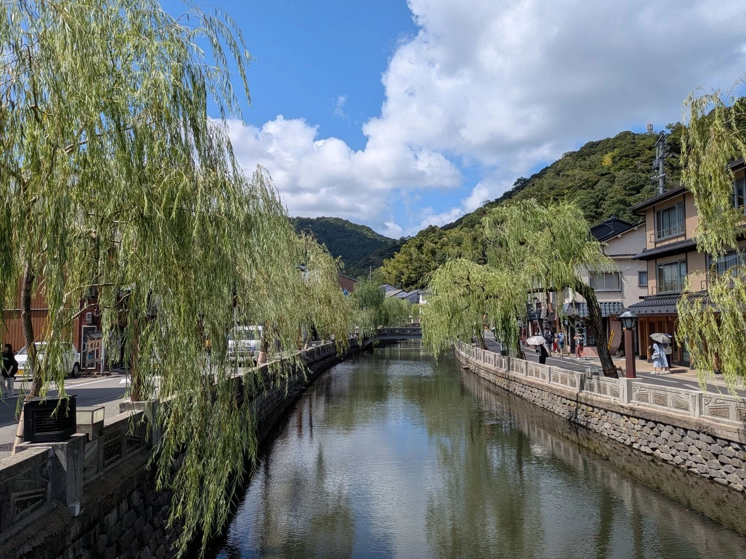 外湯の中で一番の立地の良さ(現地にて撮影)