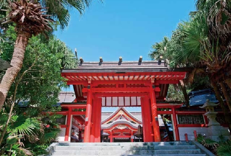 パワースポットの青島神社