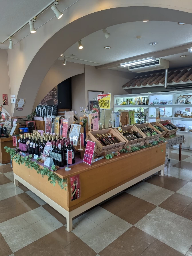 物産センター内観