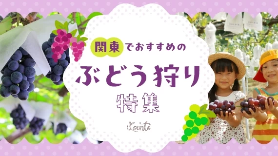 ぶどう狩り×関東