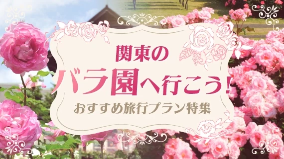 【関東】バラ園へ行く旅行プラン特集