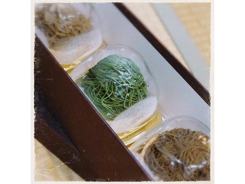 日本茶モンブランモニター画像2
