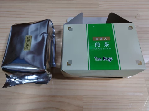 抹茶入り煎茶ティーバッグ 5g×50個入モニター画像2