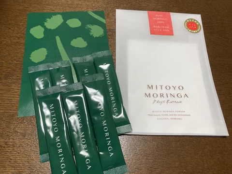 MITOYO MORINGA 7days Retreat 香川県産モリンガ100%無添加顆粒スティック（7本入）モニター画像1