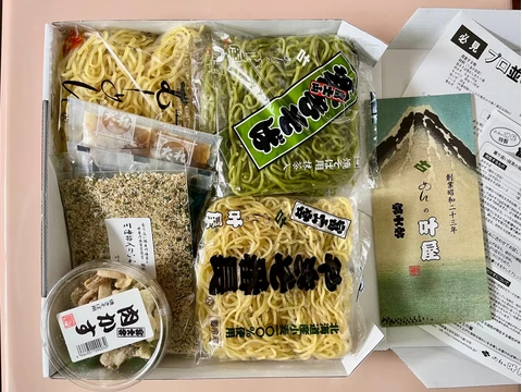 叶屋の富士宮焼きそば3種盛り　6食セット（化粧箱入り）モニター画像2