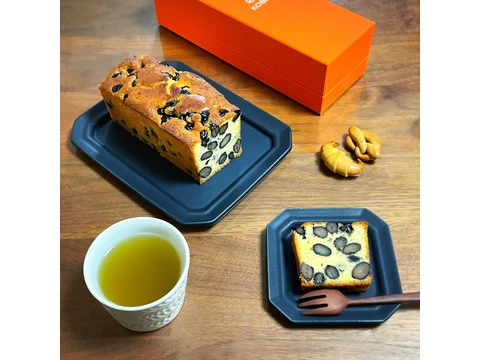 【ギフト】大粒丹波黒豆のパウンドケーキと飾りパンマグネットモニター画像1
