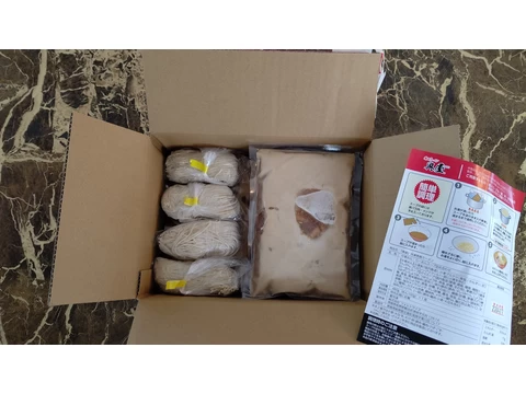 『奥屋』冷凍徳島ラーメン4食セットモニター画像1